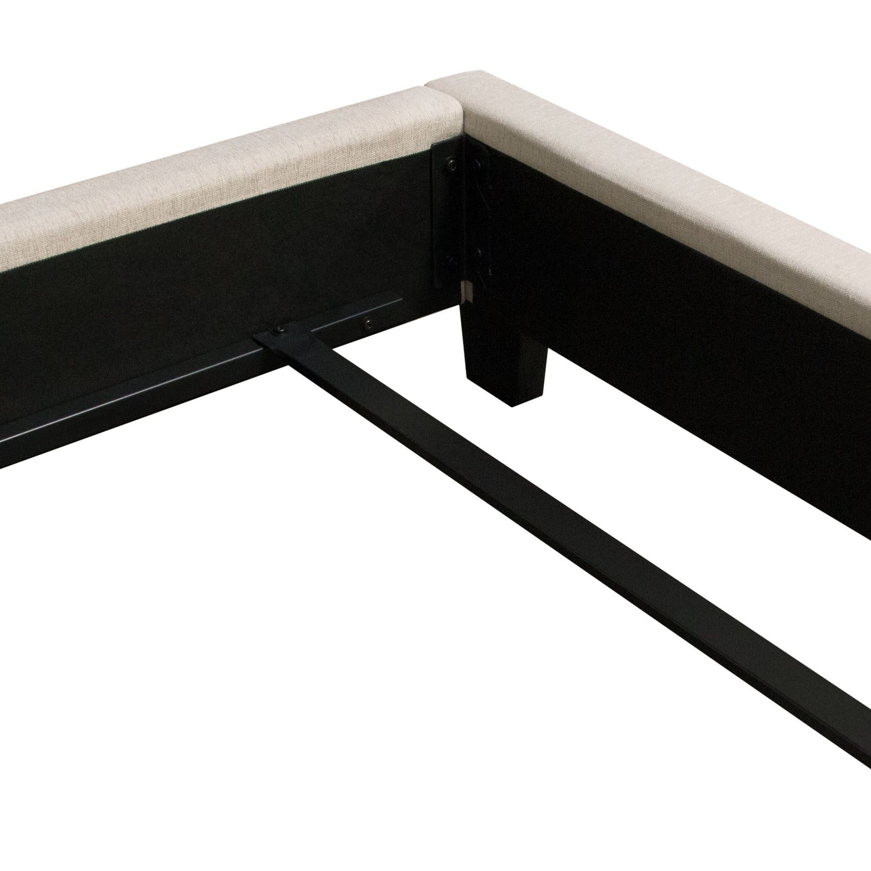 Madison Ave Sand Eastern King Bed - Ornate Home