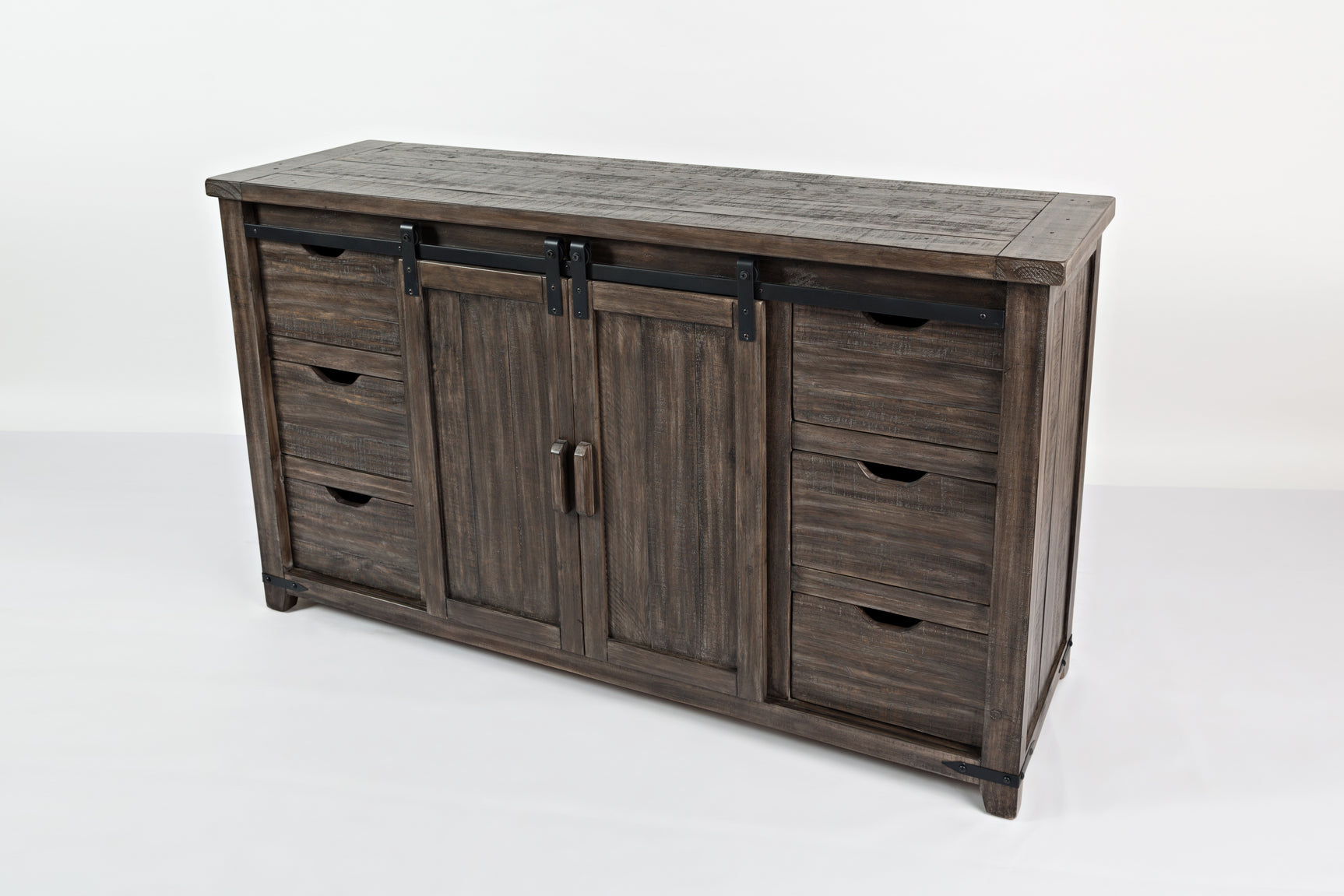 Madison County Barnwood 60 Barn Door Server - Ornate Home