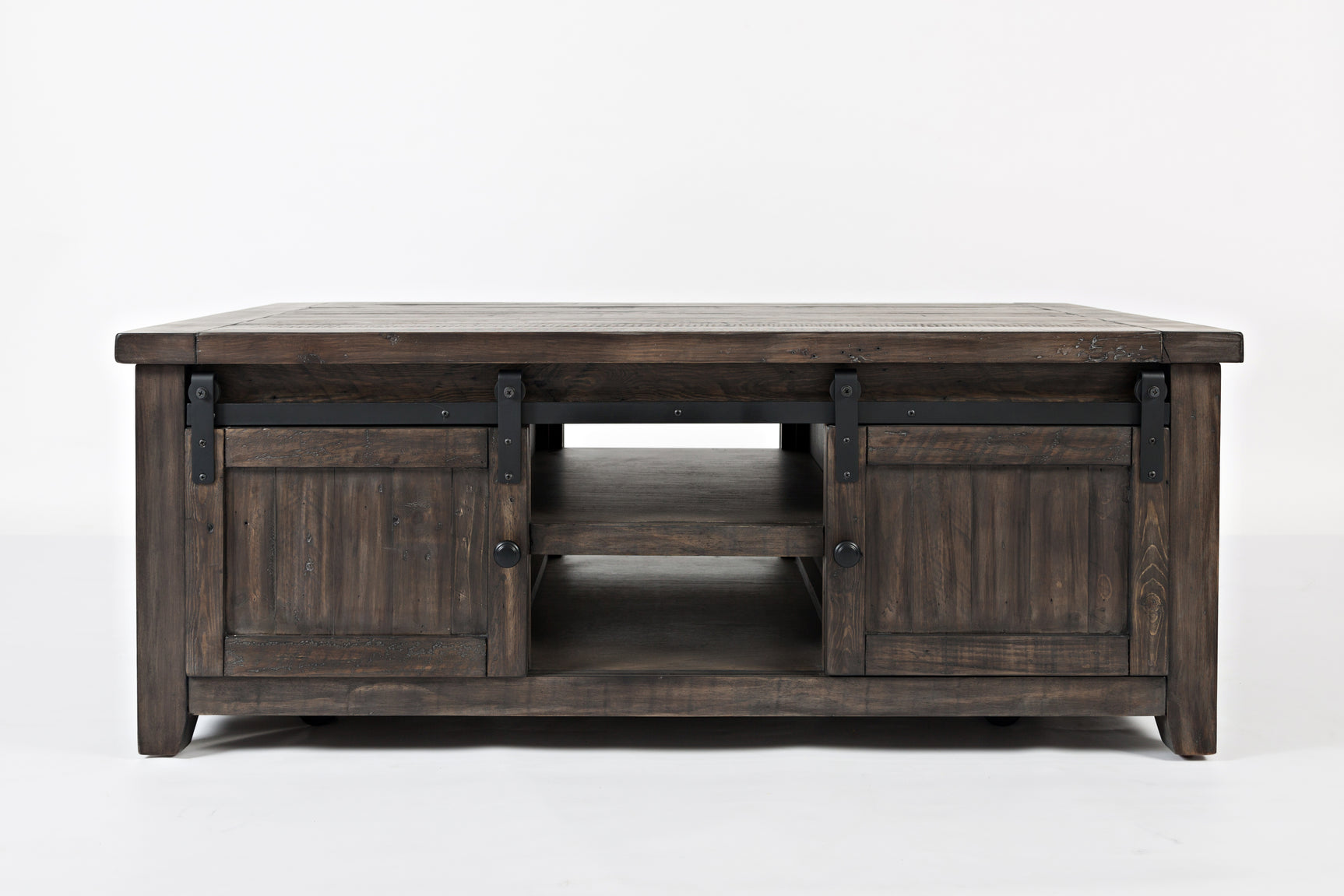 Madison County Barnwood Barn Door Cocktail Table - Ornate Home