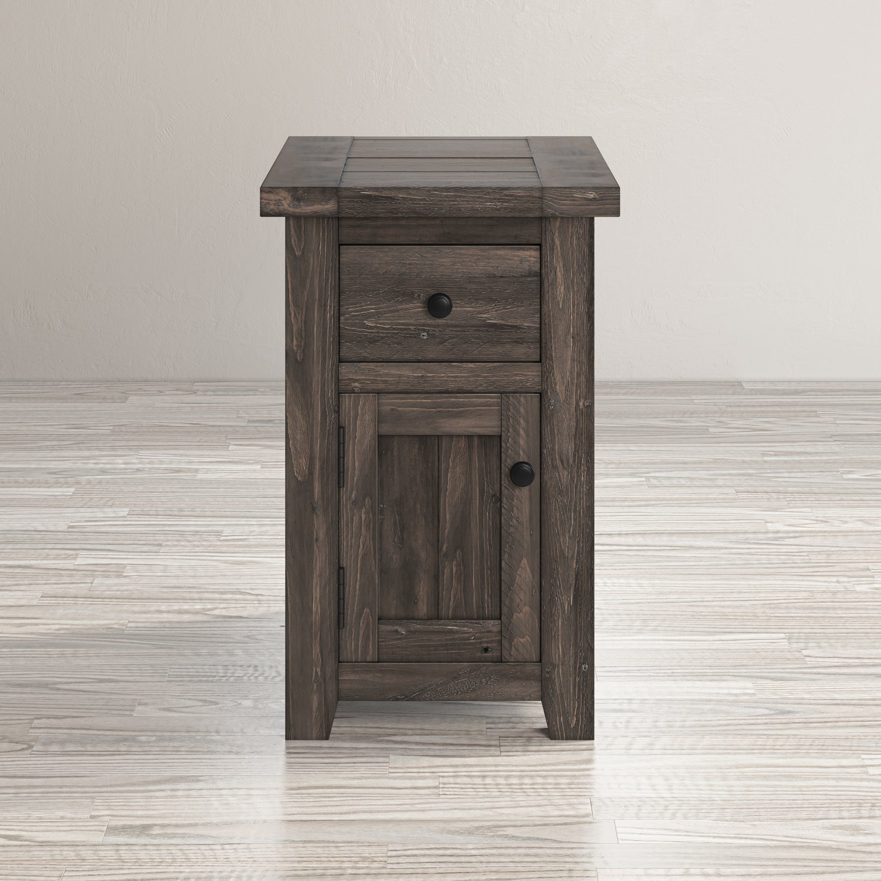 Madison County Barnwood Chairside Table - Ornate Home