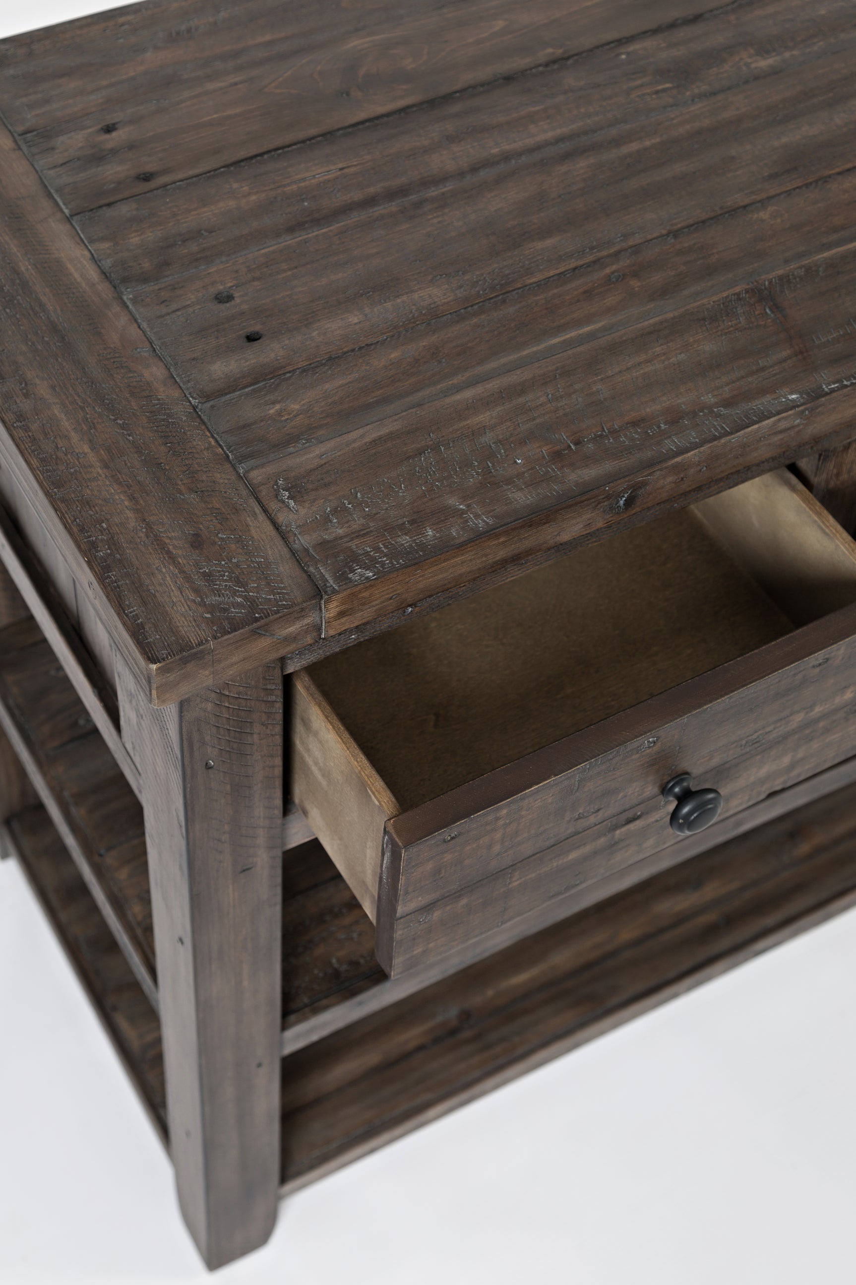 Madison County Barnwood Console Table - Ornate Home