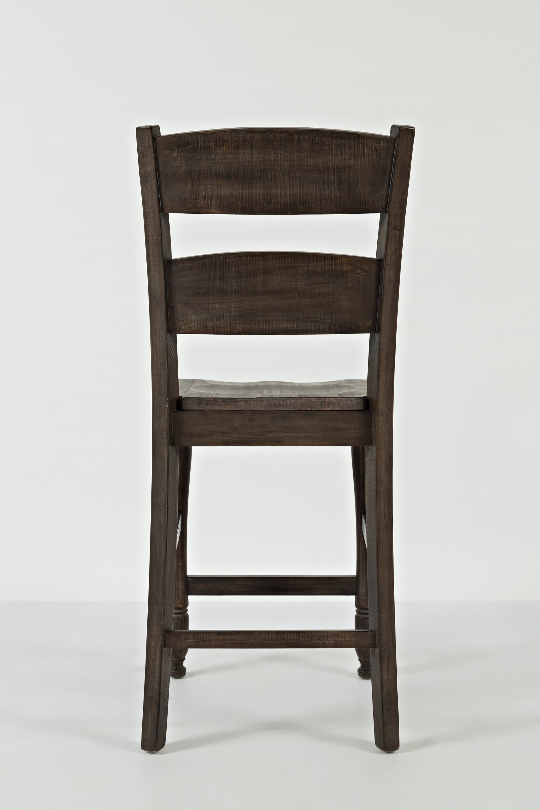 Madison County Barnwood Ladderback Stool (Set of 2) - Ornate Home