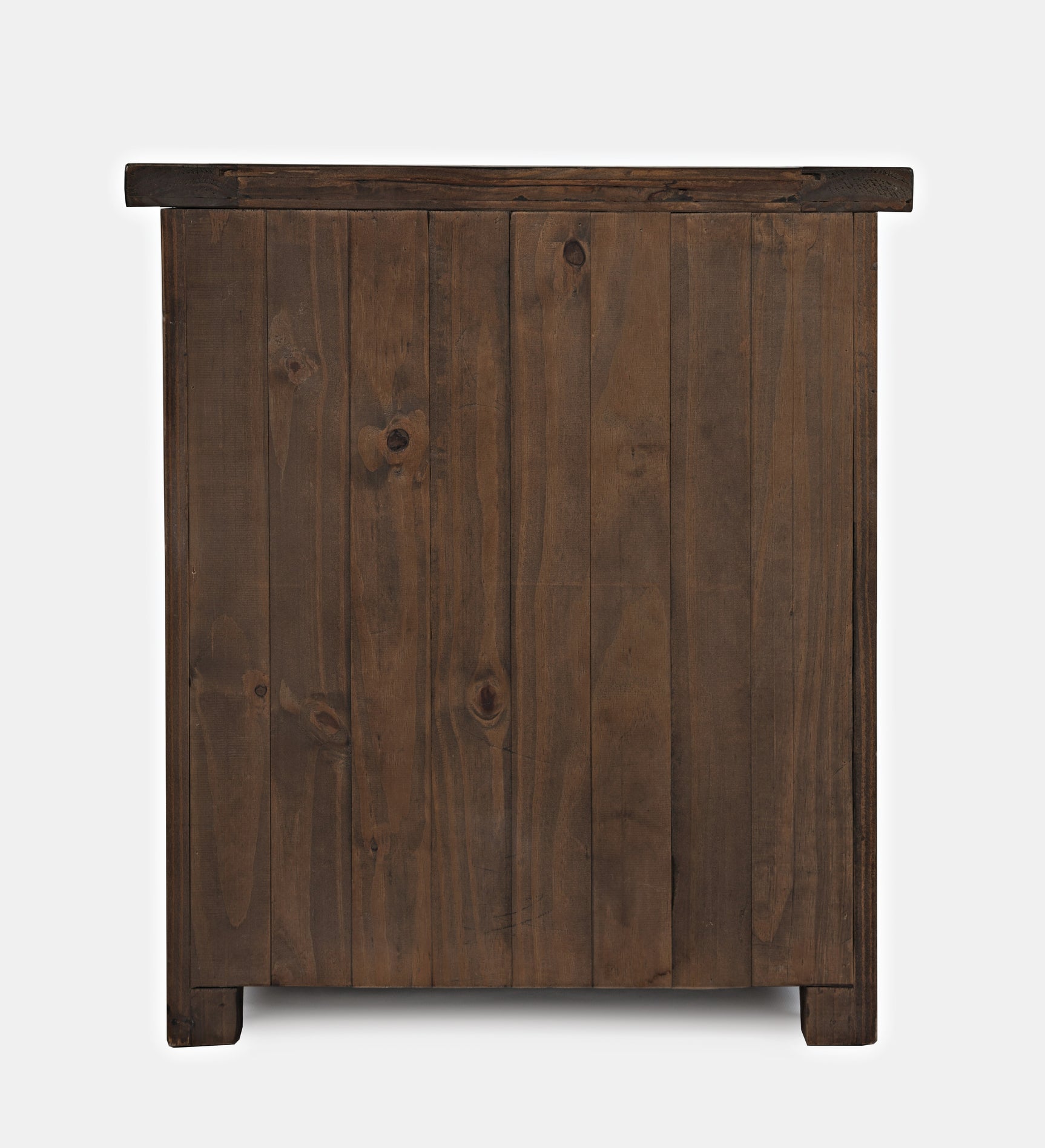 Madison County Barnwood Nightstand w/ Power Unit - Ornate Home