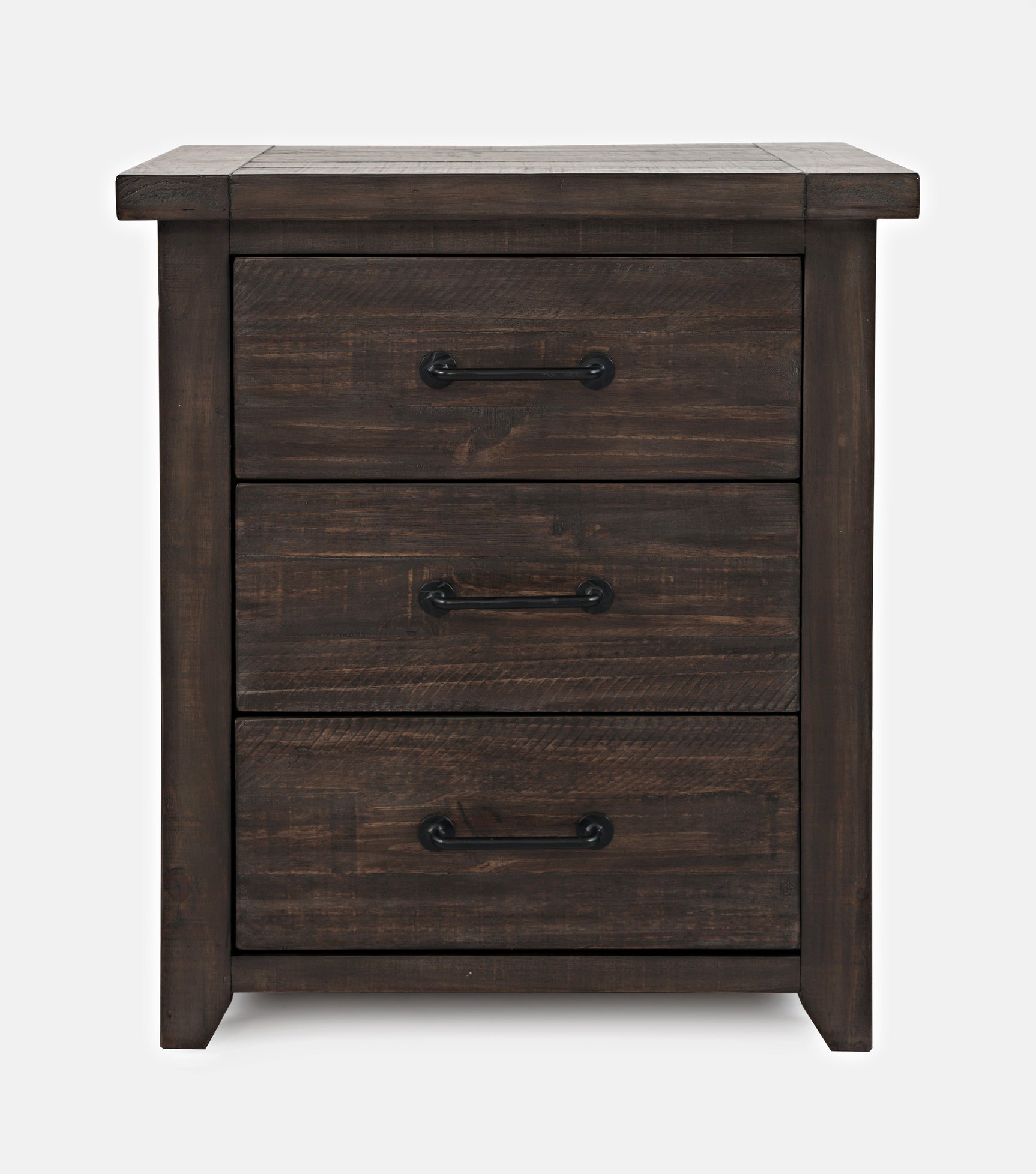 Madison County Barnwood Power Nightstand - Ornate Home