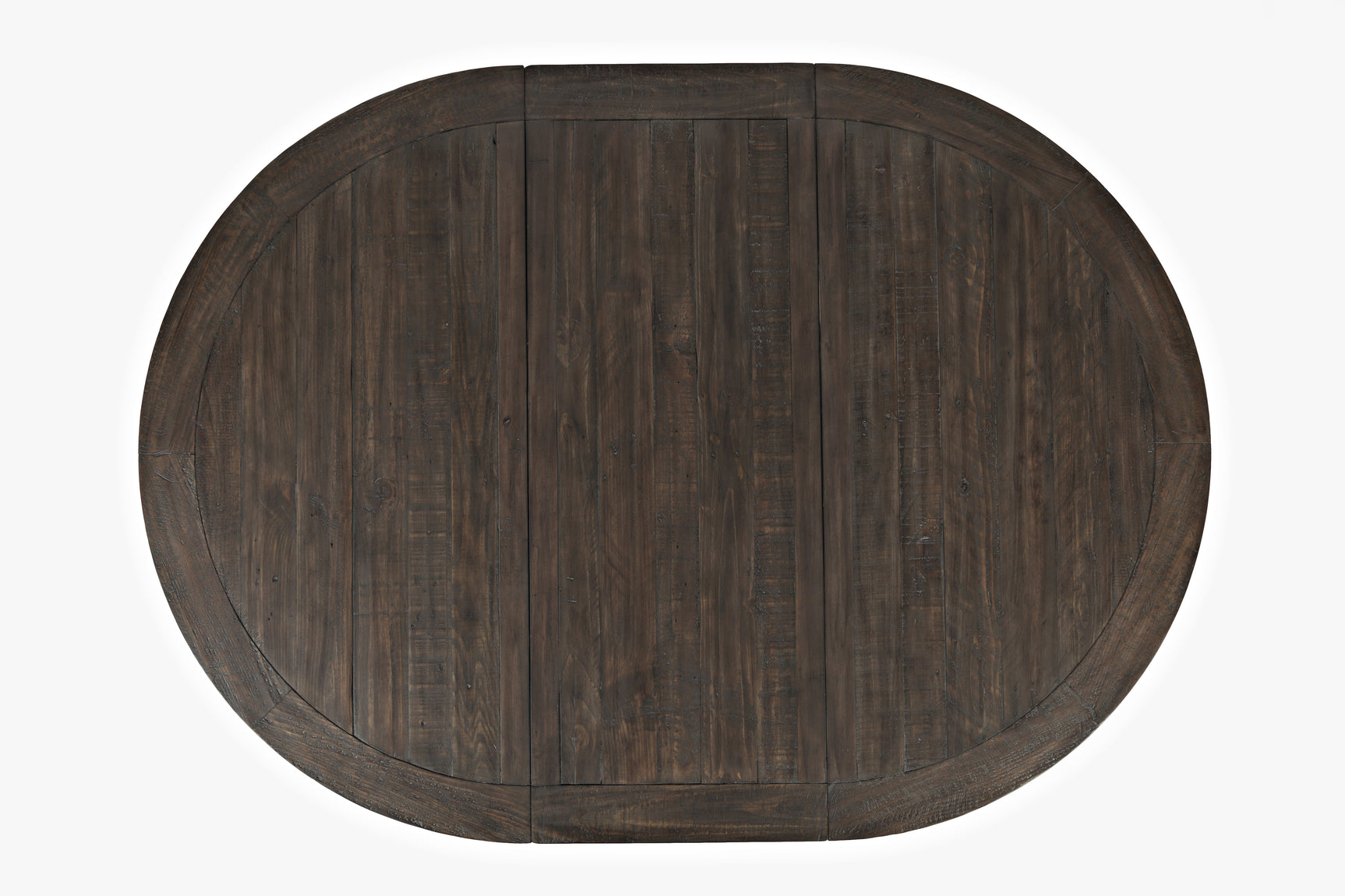 Madison County Barnwood Round to Oval Dining Table - Ornate Home