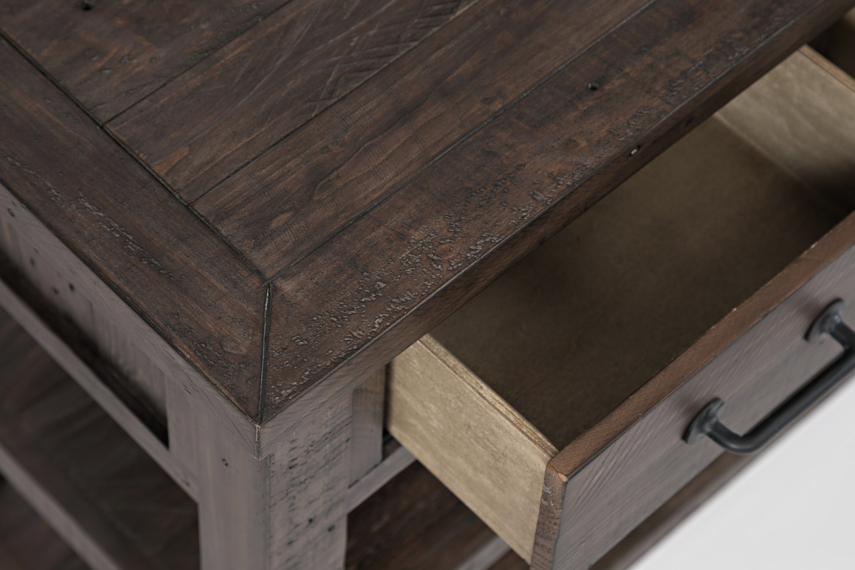 Madison County Harris Barnwood Console Table - Ornate Home
