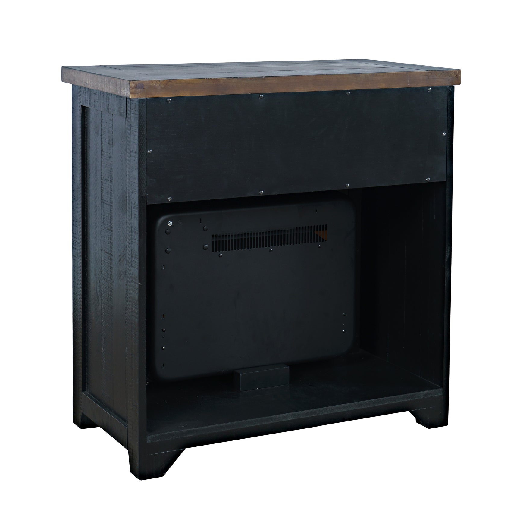 Madison County Vintage Black 32 Fireplace - Ornate Home