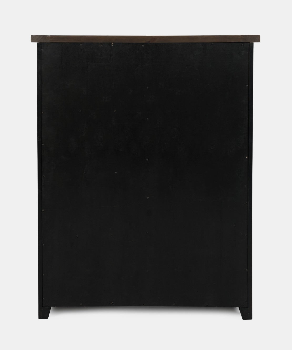 Madison County Vintage Black Door Chest - Ornate Home