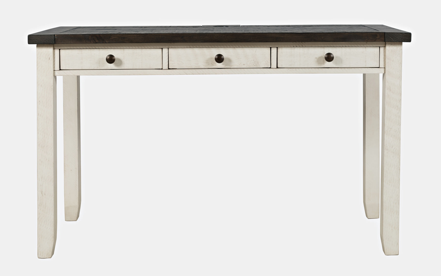 Madison County Vintage White Power Desk - Ornate Home