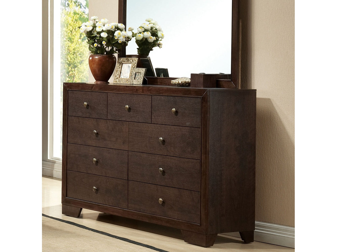 Madison Espresso Dresser - Ornate Home