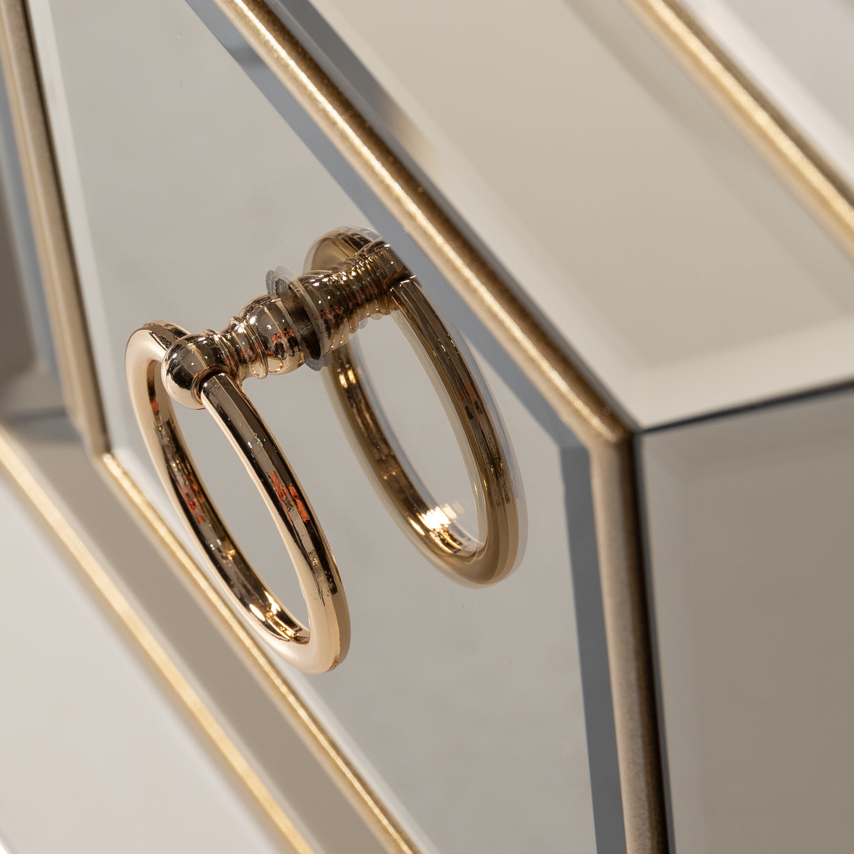 Madison Glistening Gold Console - Ornate Home