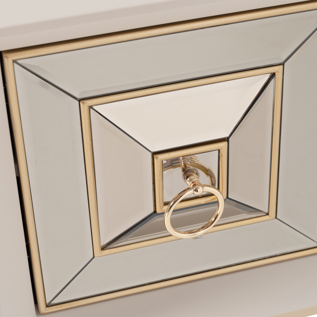 Madison Glistening Gold Small Console - Ornate Home
