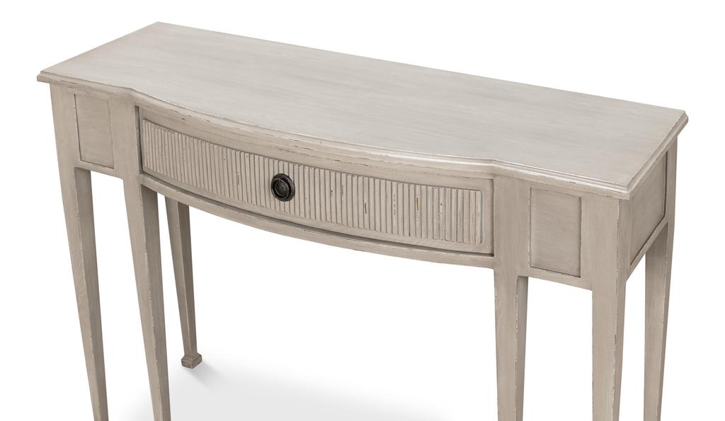 Madora Bungalow Grey Console Table - Ornate Home
