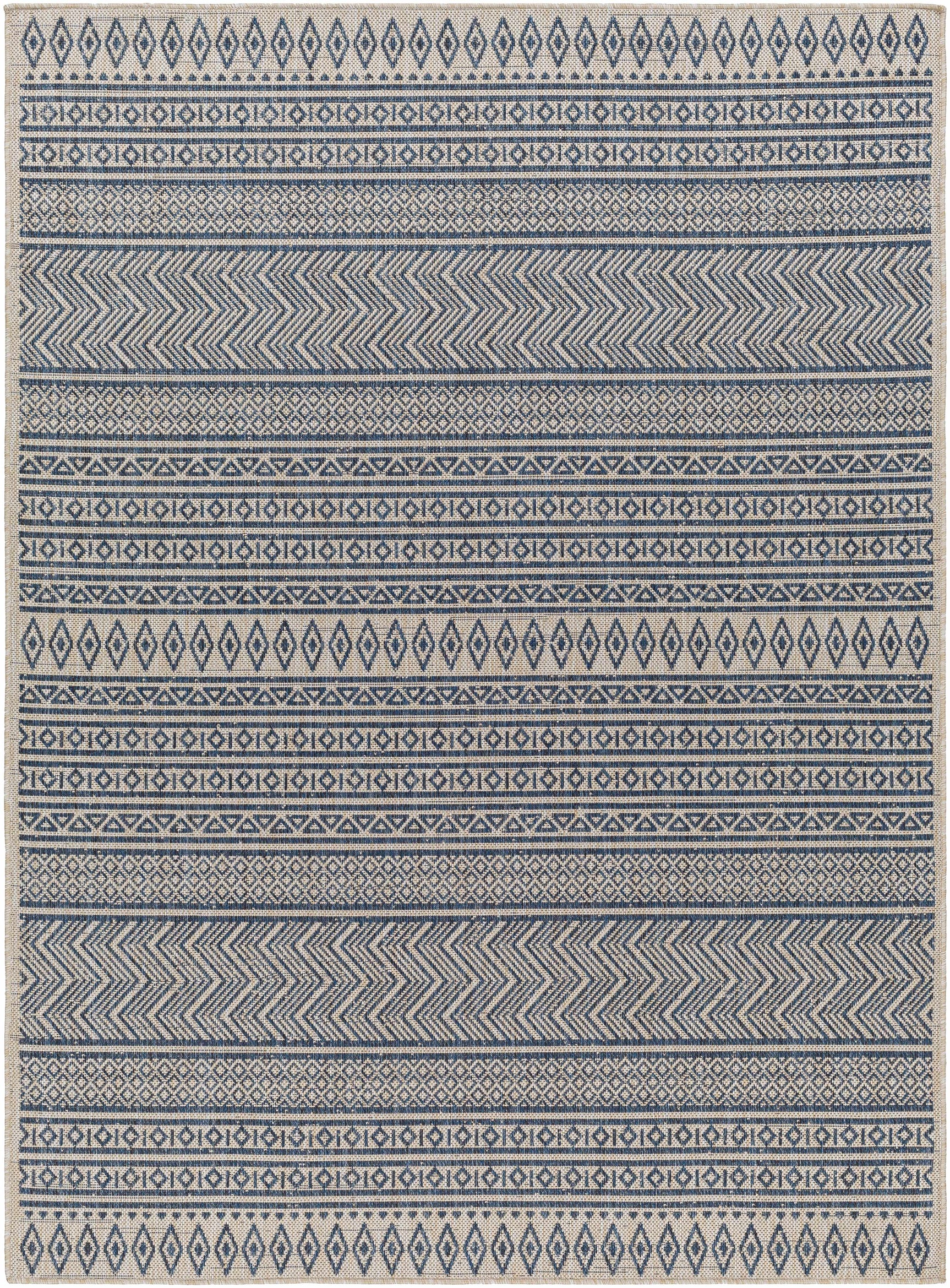 Madras Ink All Over Performance Outdoor Rug - Ornate Home