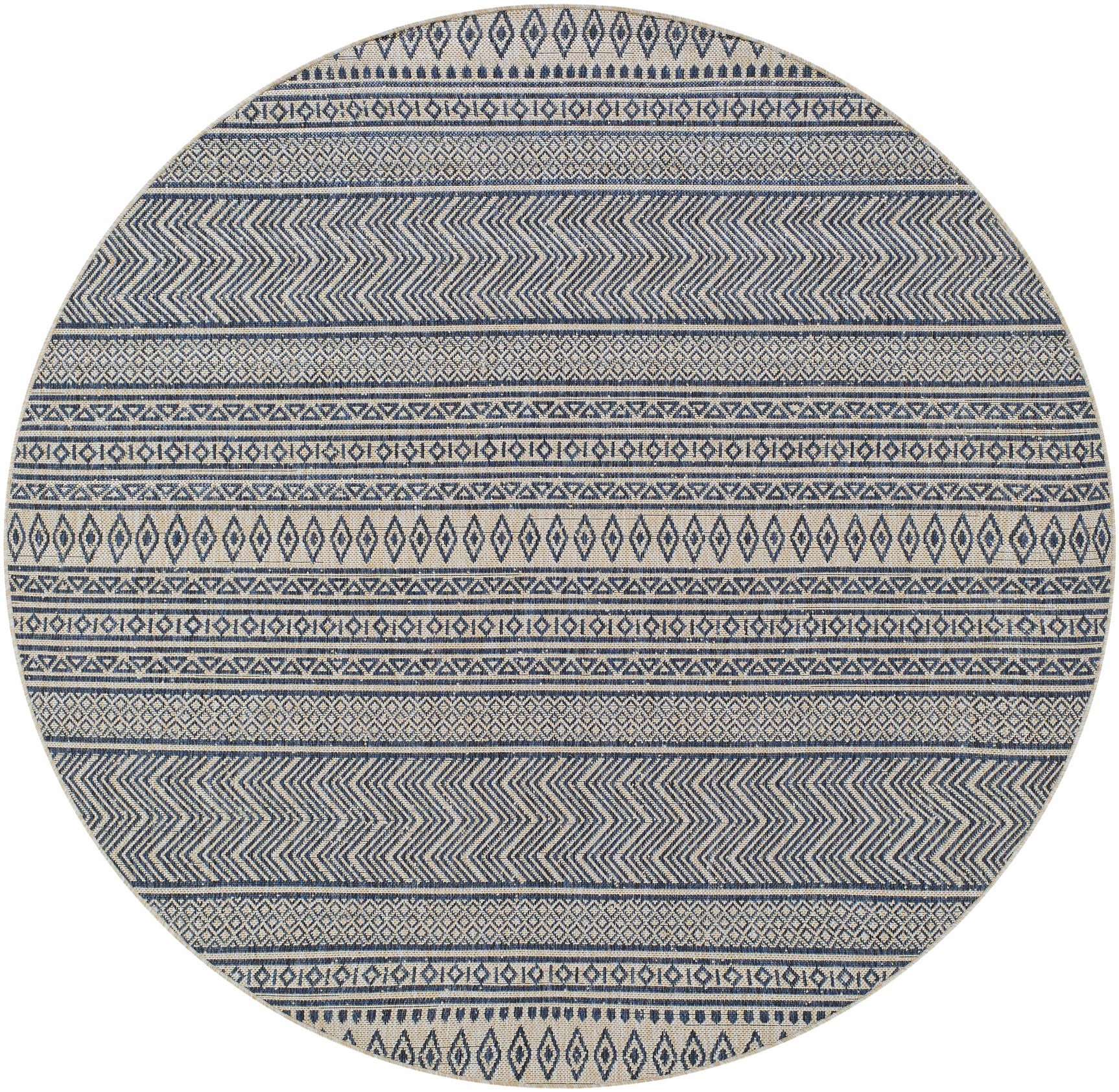 Madras Ink All Over Performance Outdoor Rug - Ornate Home
