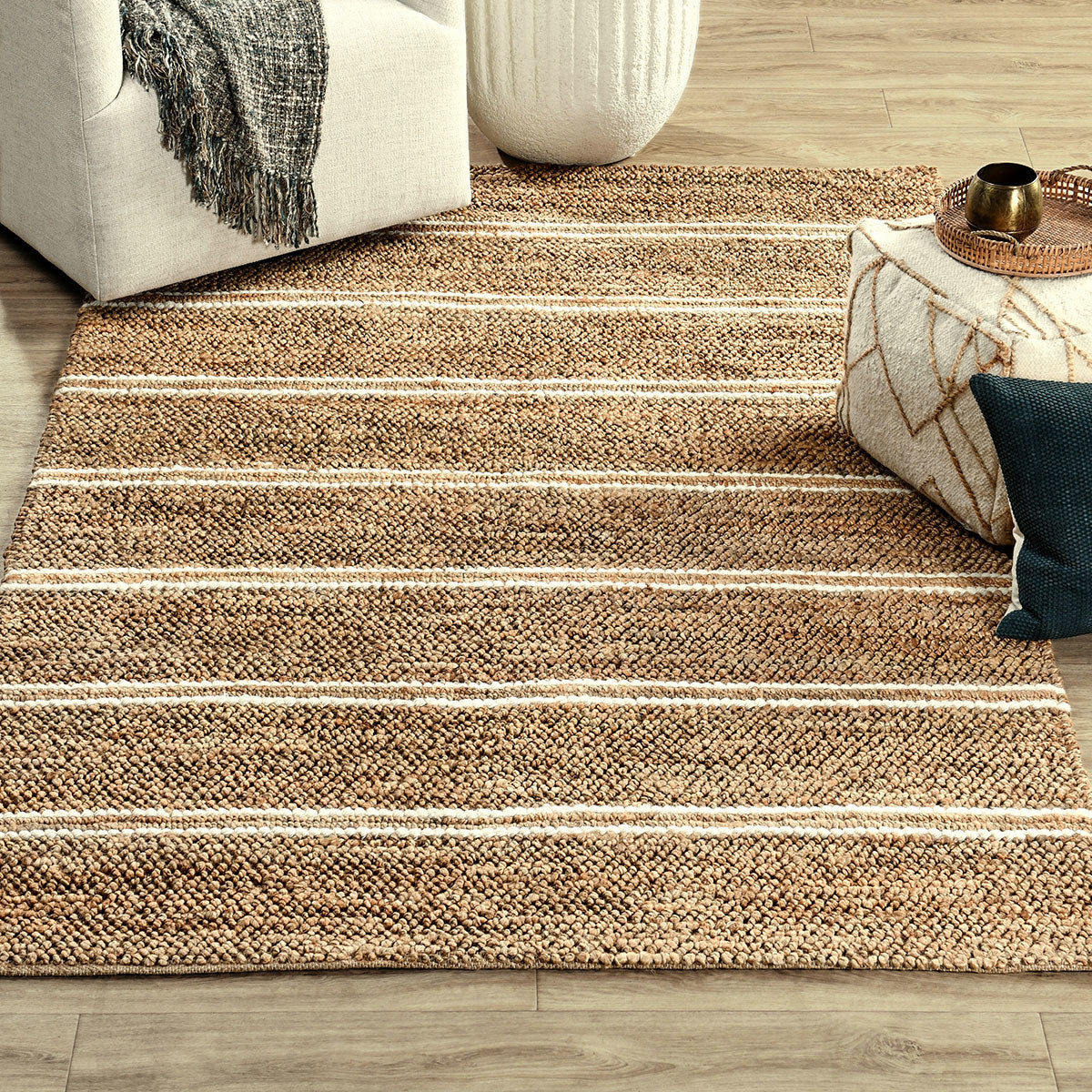 Madrid Ivory Rug - Ornate Home