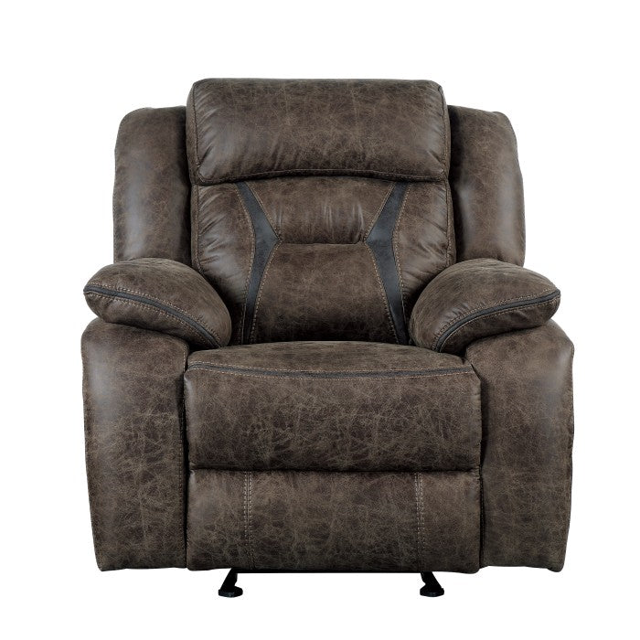 Madrona Brown Reclining Chair - Ornate Home