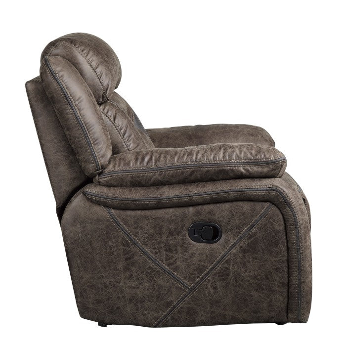 Madrona Brown Reclining Chair - Ornate Home