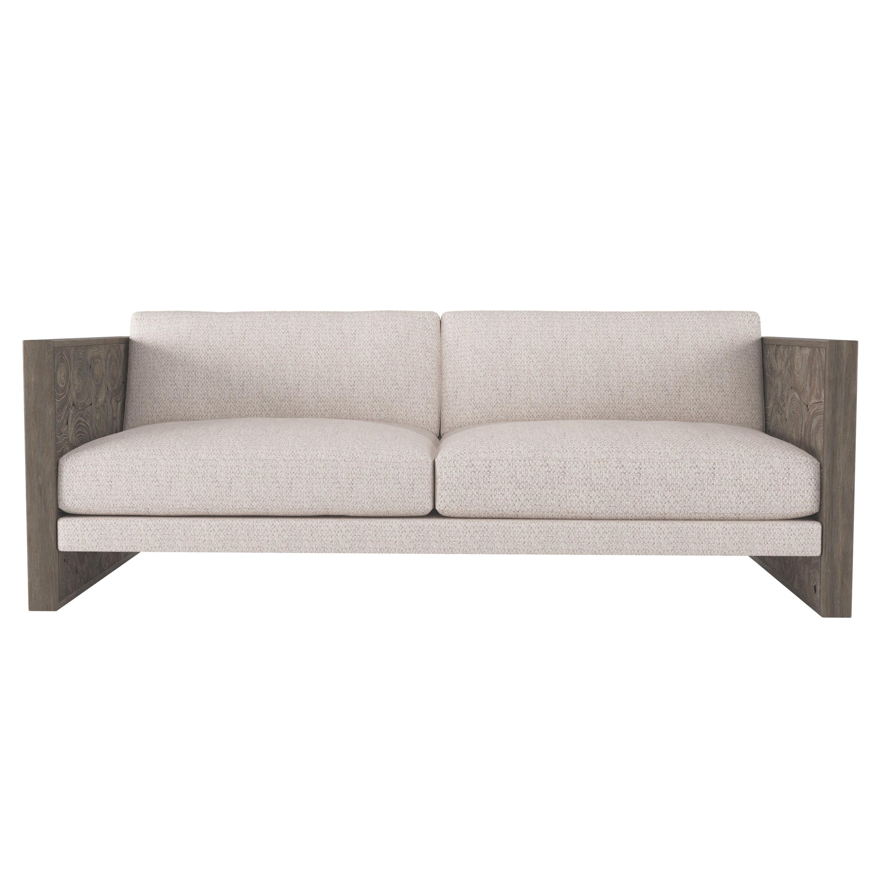 Madura Smoked Truffle/White/Cream Outdoor Sofa - Ornate Home