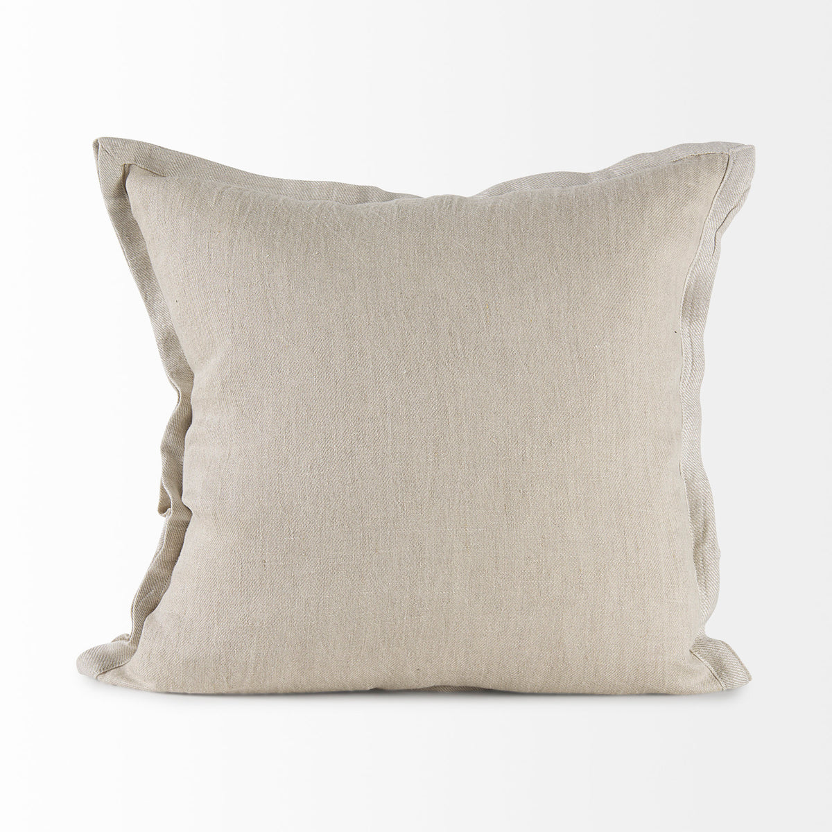 Mae Beige 20x20 Fabric Pillow Cover - Ornate Home