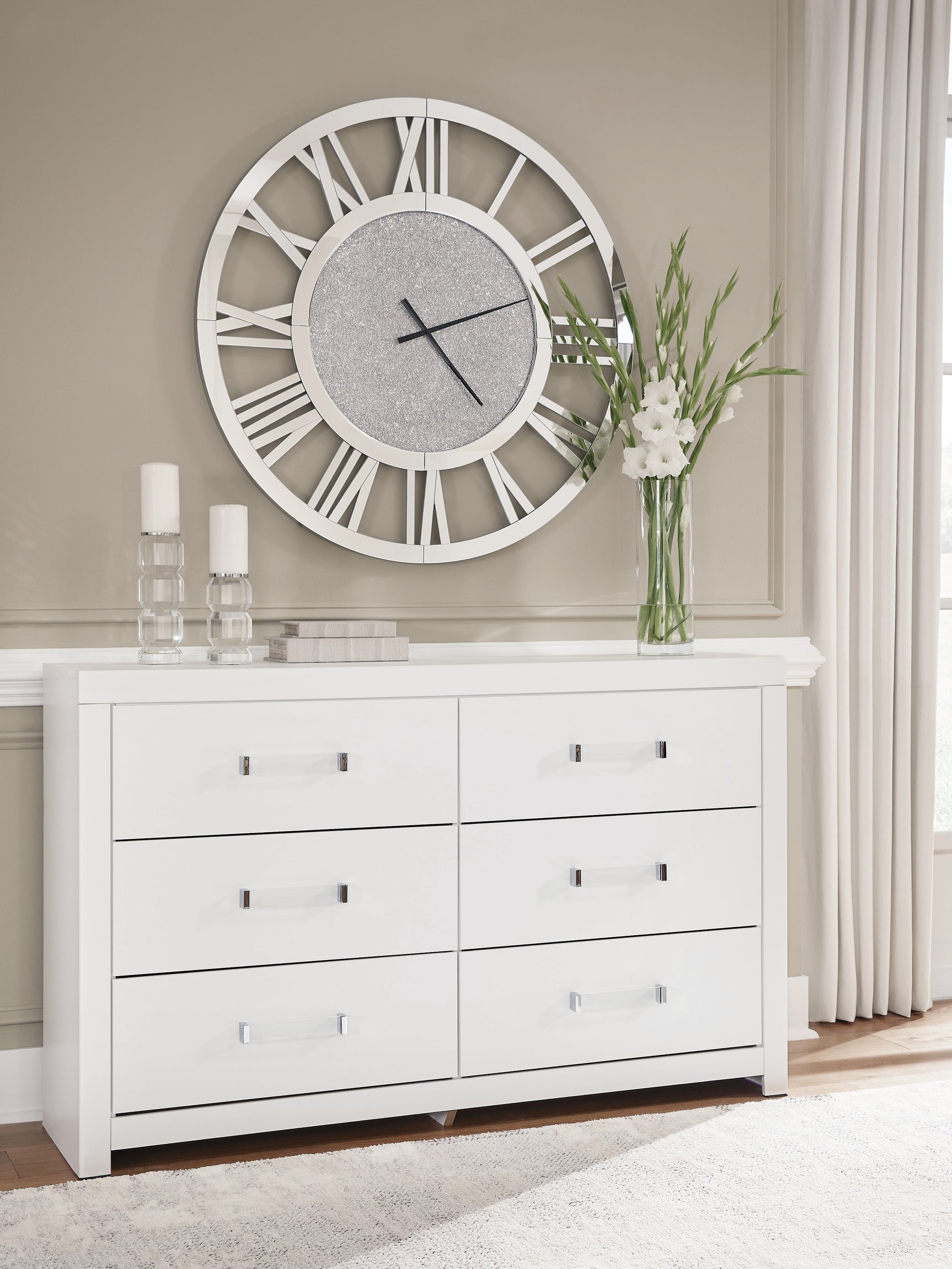 Maeling White Dresser (Online Special Price) - Ornate Home