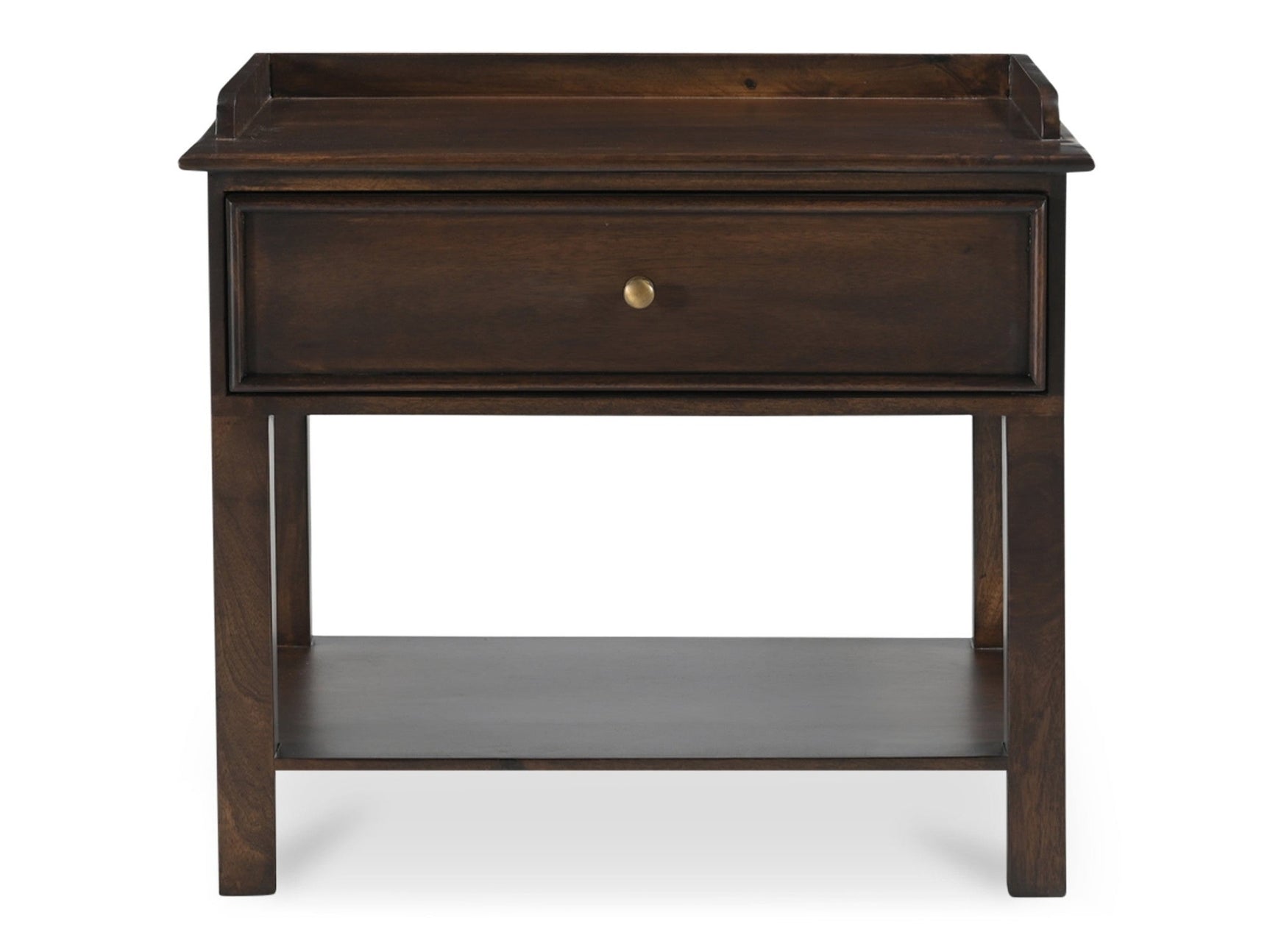 Maeve Dark Brown Nightstand - Ornate Home
