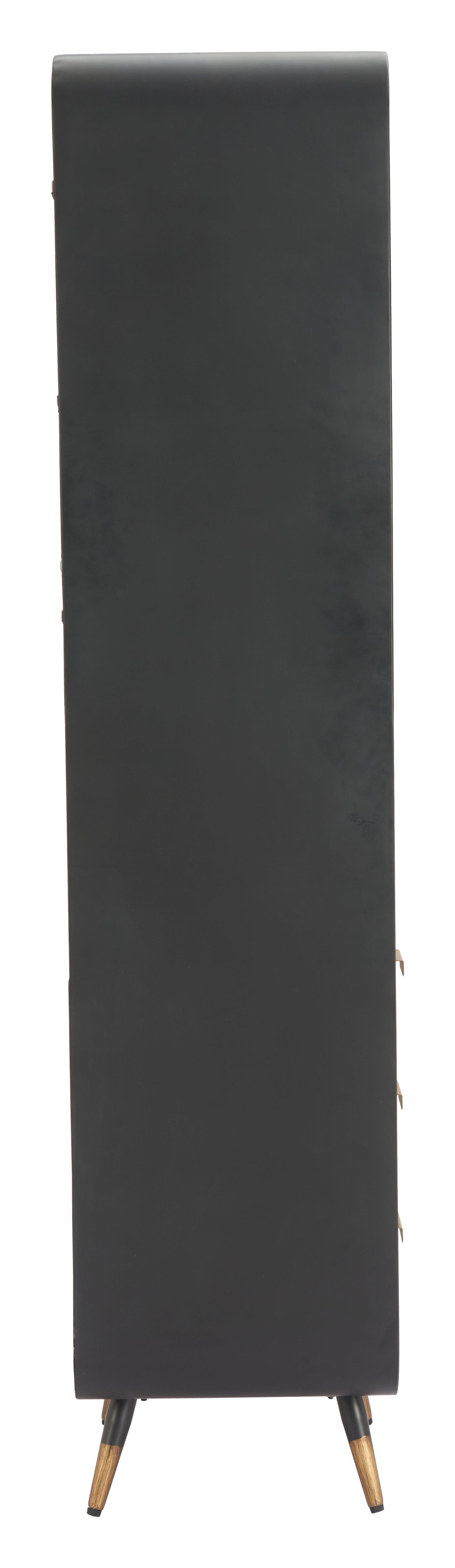 Magara Black Bar Cabinet