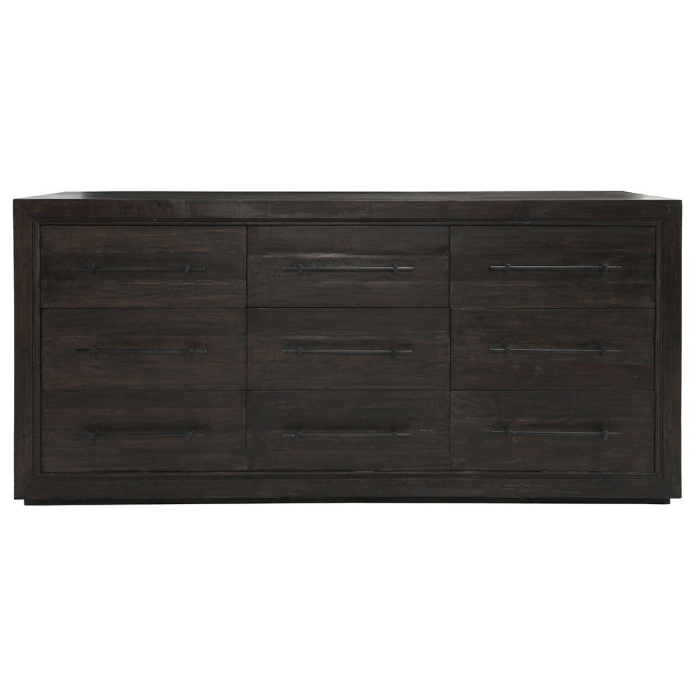 Magdalena Dark Brown Dresser - Ornate Home