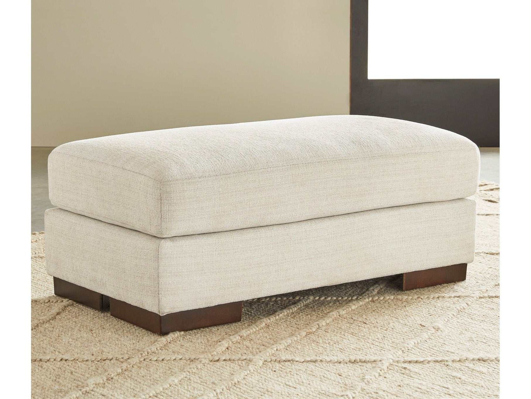 Maggie Birch Ottoman (Online Special Price) - Ornate Home