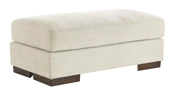 Maggie Birch Ottoman (Online Special Price) - Ornate Home