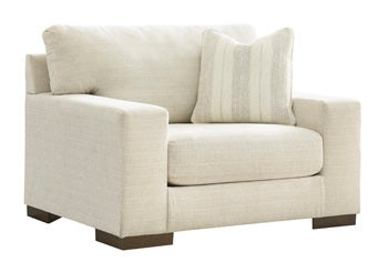 Maggie Birch Oversized Chair (Online Special Price) - Ornate Home