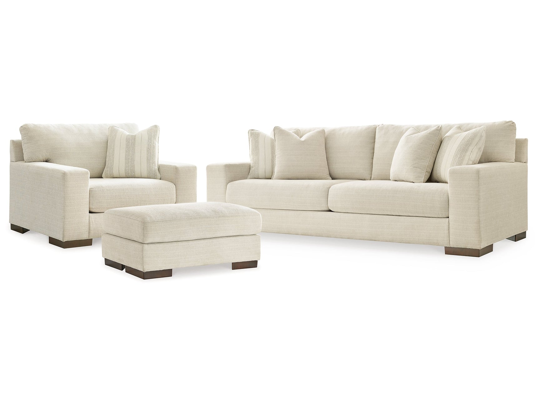Maggie Birch Sofa, Chair and Ottoman - Ornate Home