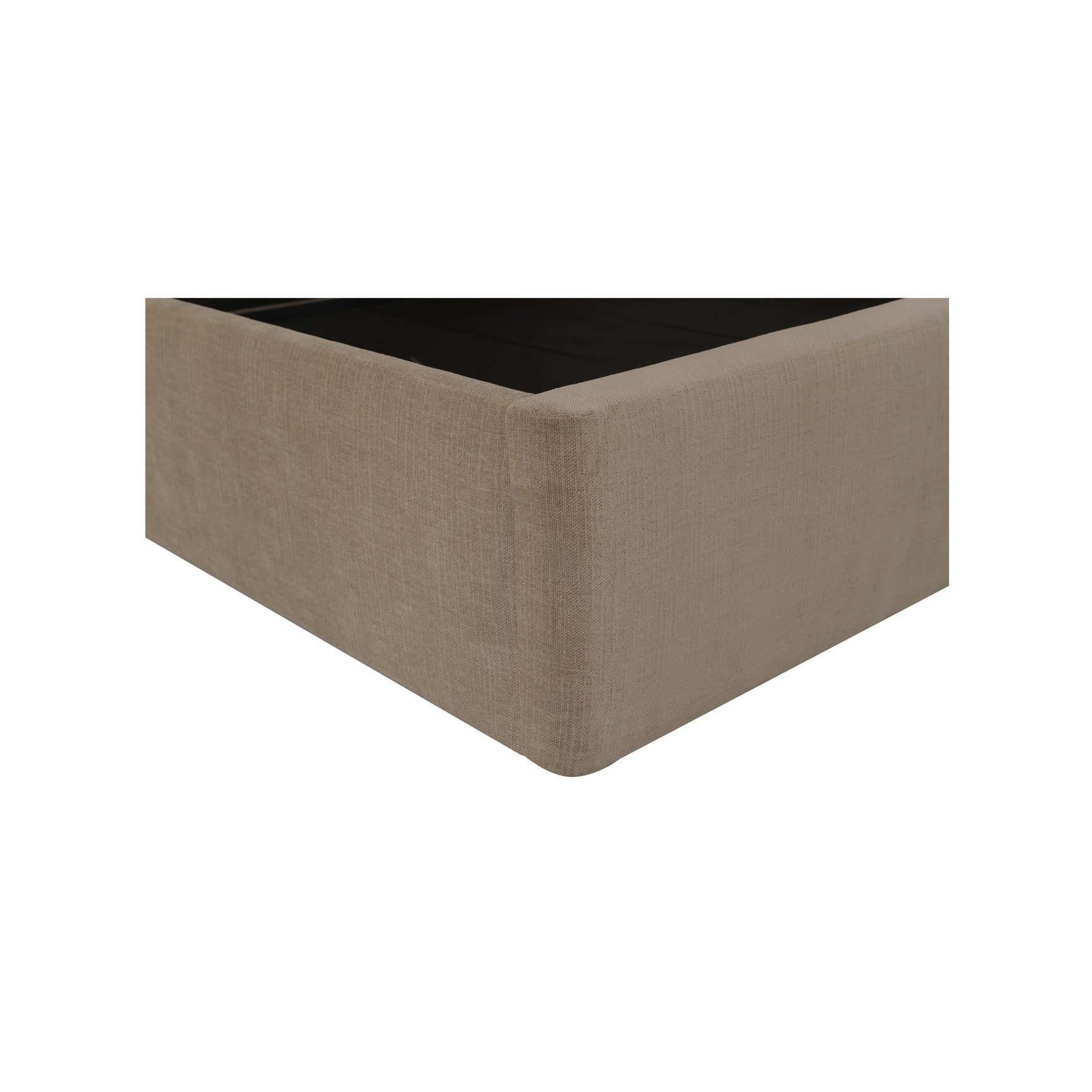 Maggie Taupe Queen Storage Bed - Ornate Home