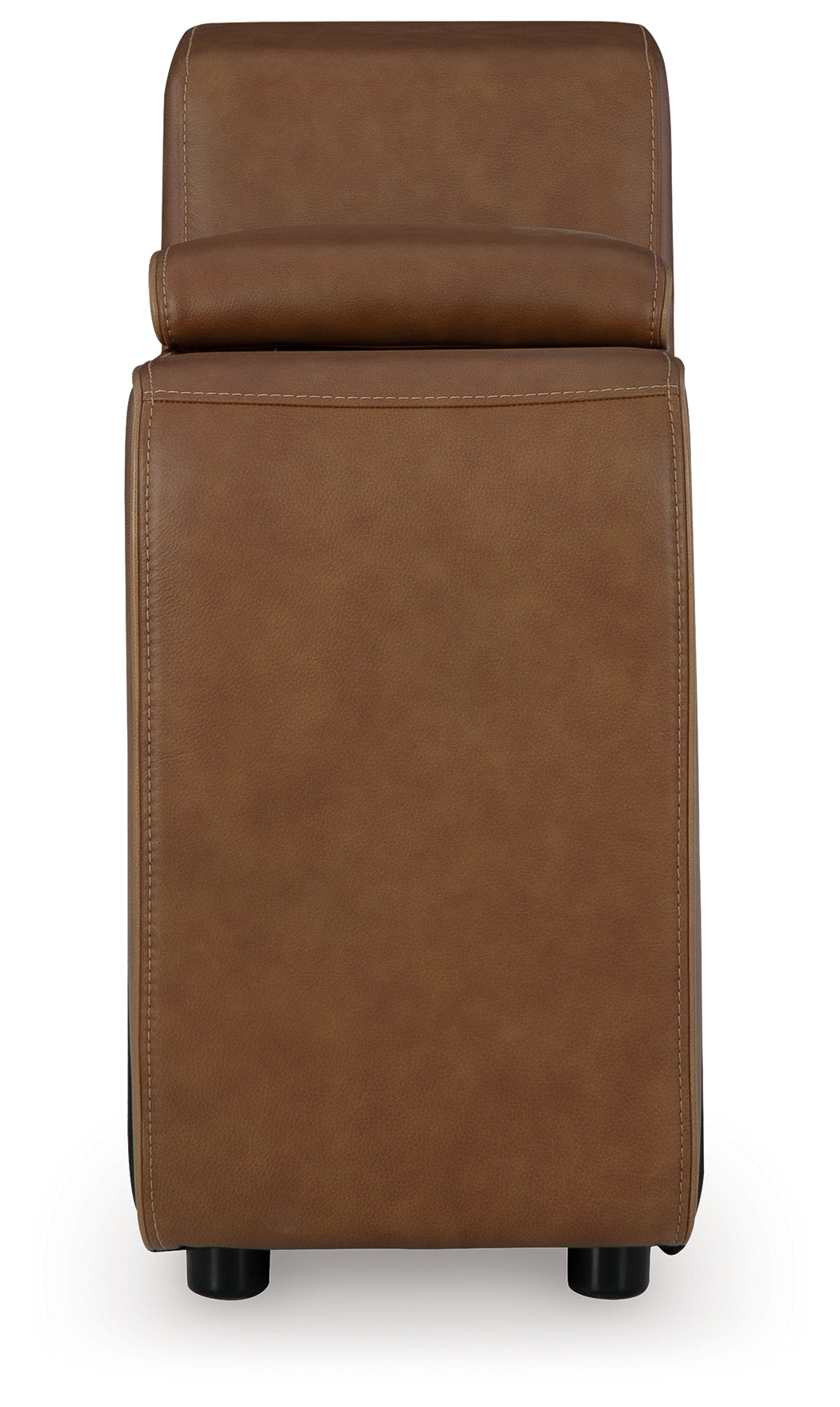 Magic Man Caramel 2-Piece Power Reclining Sectional Loveseat w/Console - Ornate Home