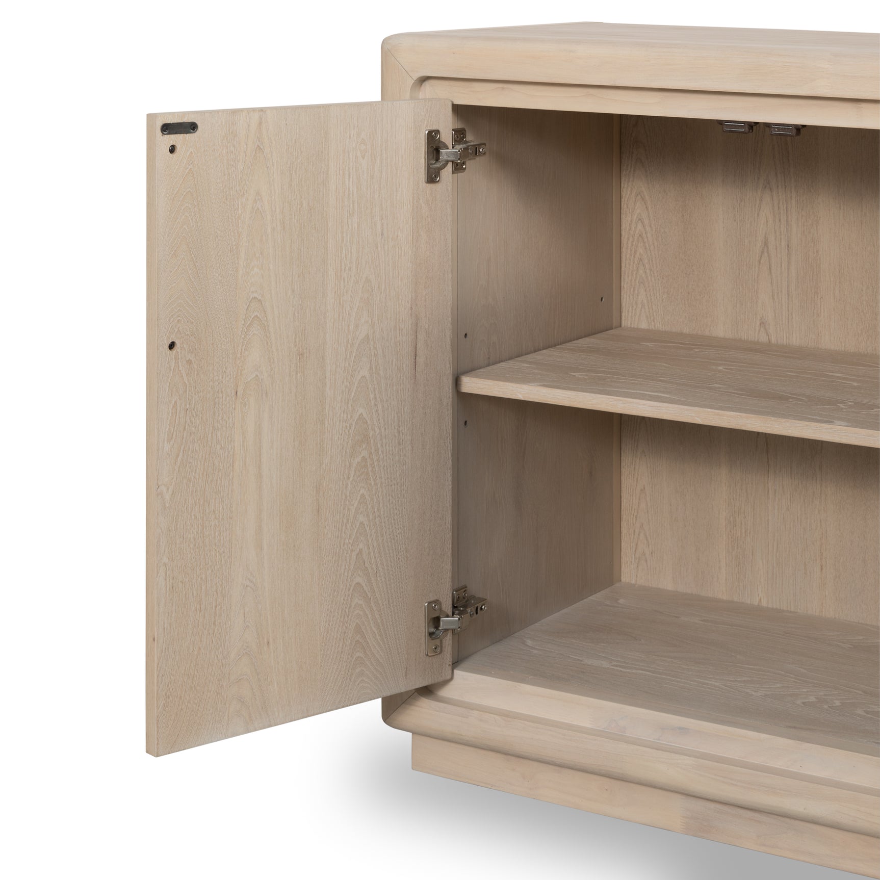 Magnolia 4 Door Wooden Sideboard in Daffodil - Ornate Home