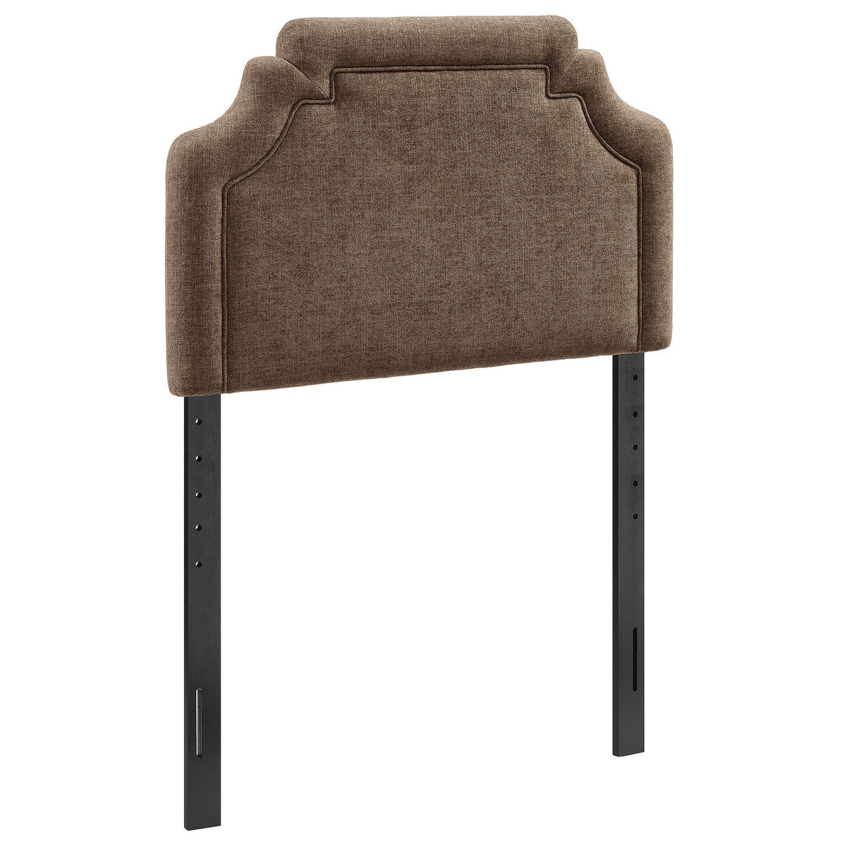 Magnolia Mocha Upholstered Fabric Twin Size Headboard - Ornate Home
