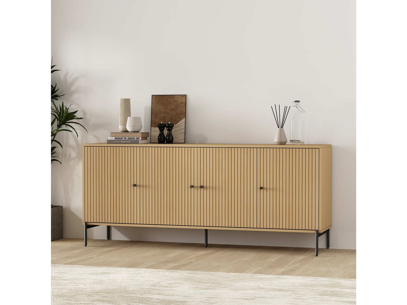 Magnolia70.9" Sideboard in Natural Oak - Ornate Home