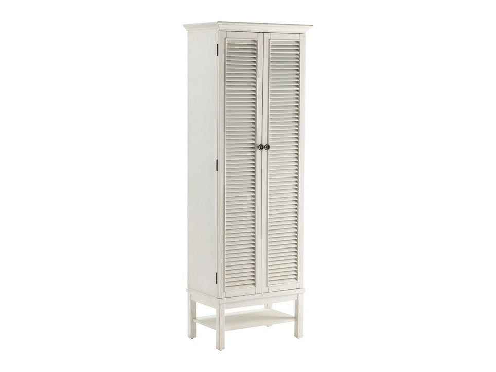Magnoliatall White Cabinet - Ornate Home