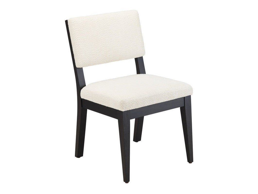 Magnus Black/Cream Dining Chair (Set of 2) - Ornate Home