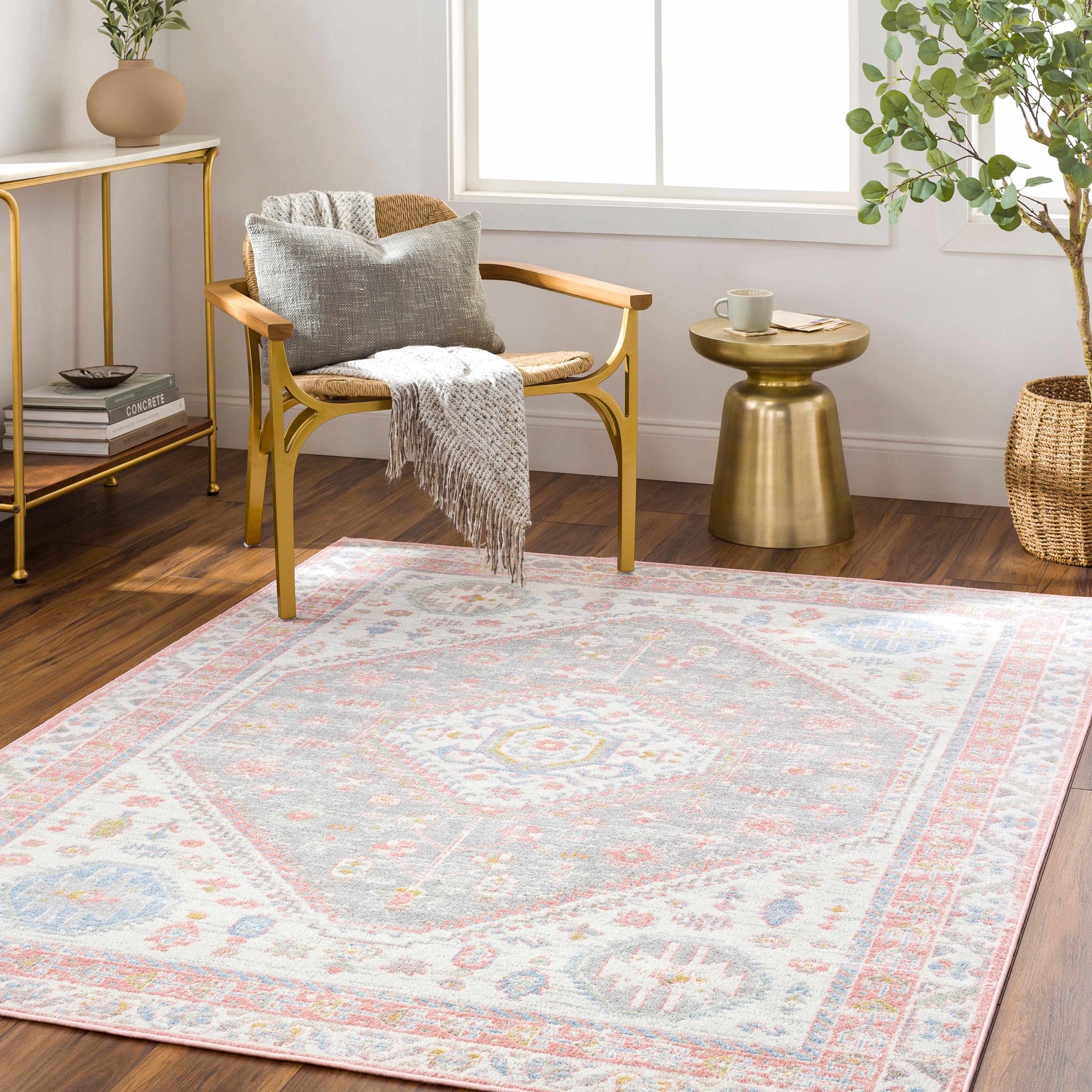 Maha Washable Area Rug - Clearance - Ornate Home