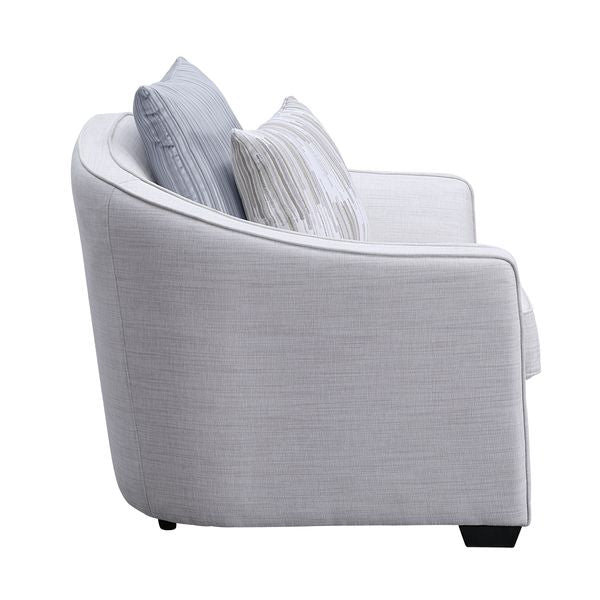 Mahler II Beige Chair w/ 2 Pillows - Ornate Home