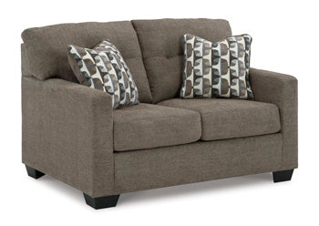 Mahoney Chocolate Loveseat (Online Special Price) - Ornate Home