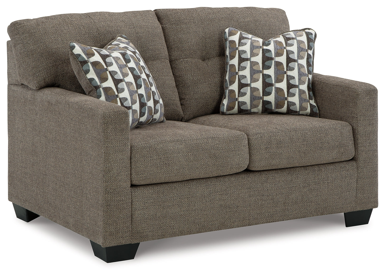 Mahoney Chocolate Sofa and Loveseat - Ornate Home