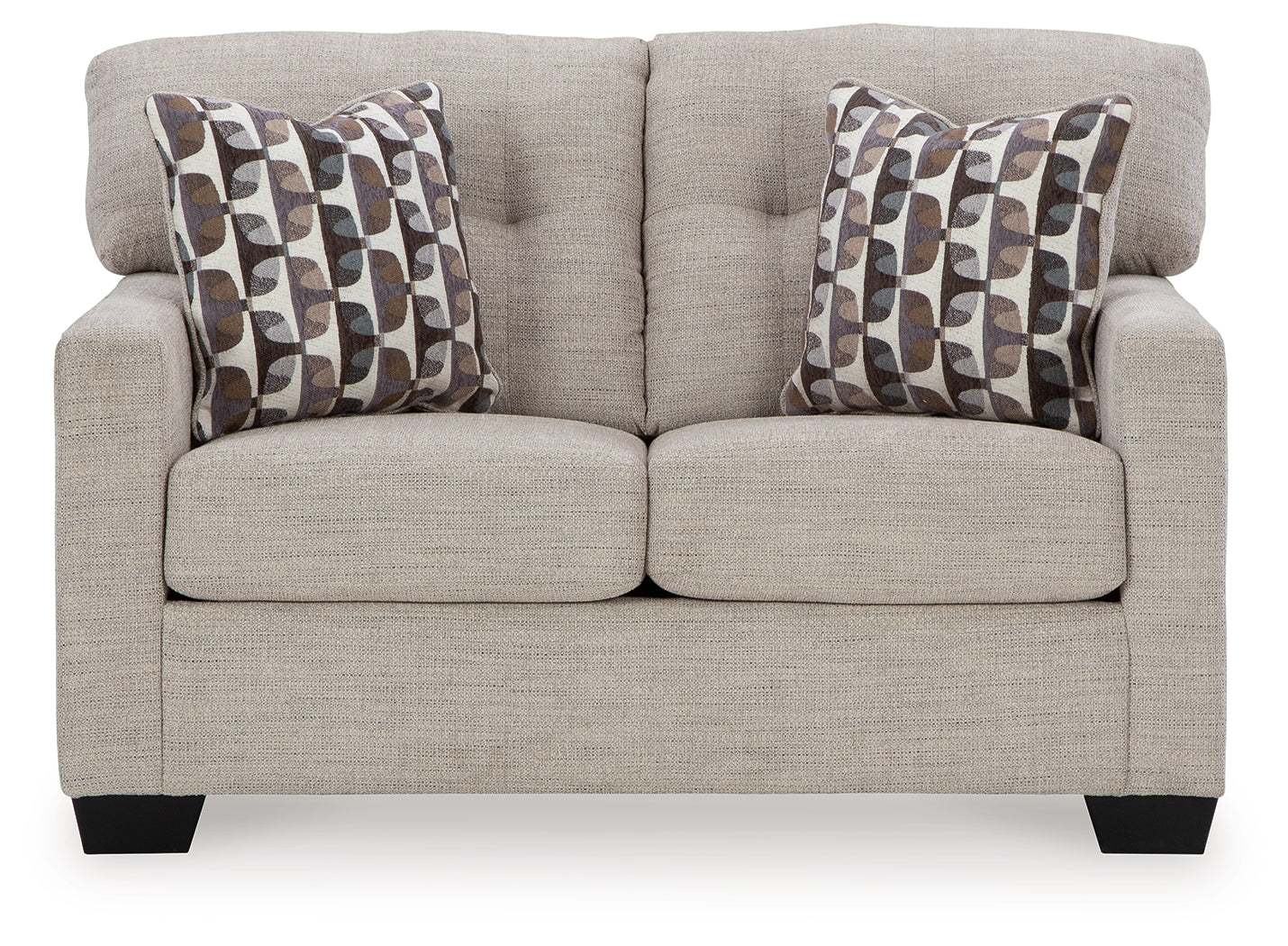 Mahoney Pebble Full Sofa Sleeper and Loveseat - Ornate Home