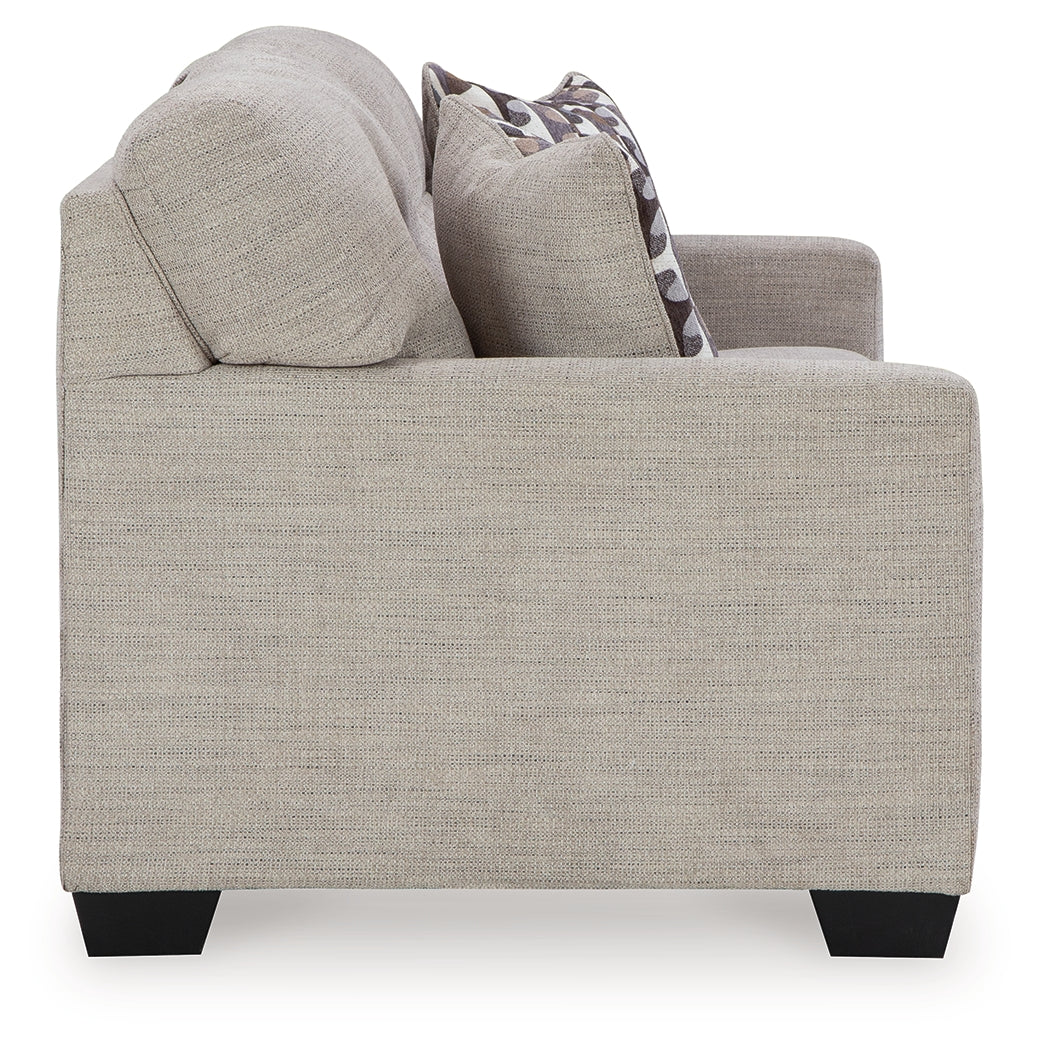 Mahoney Pebble Full Sofa Sleeper and Loveseat - Ornate Home