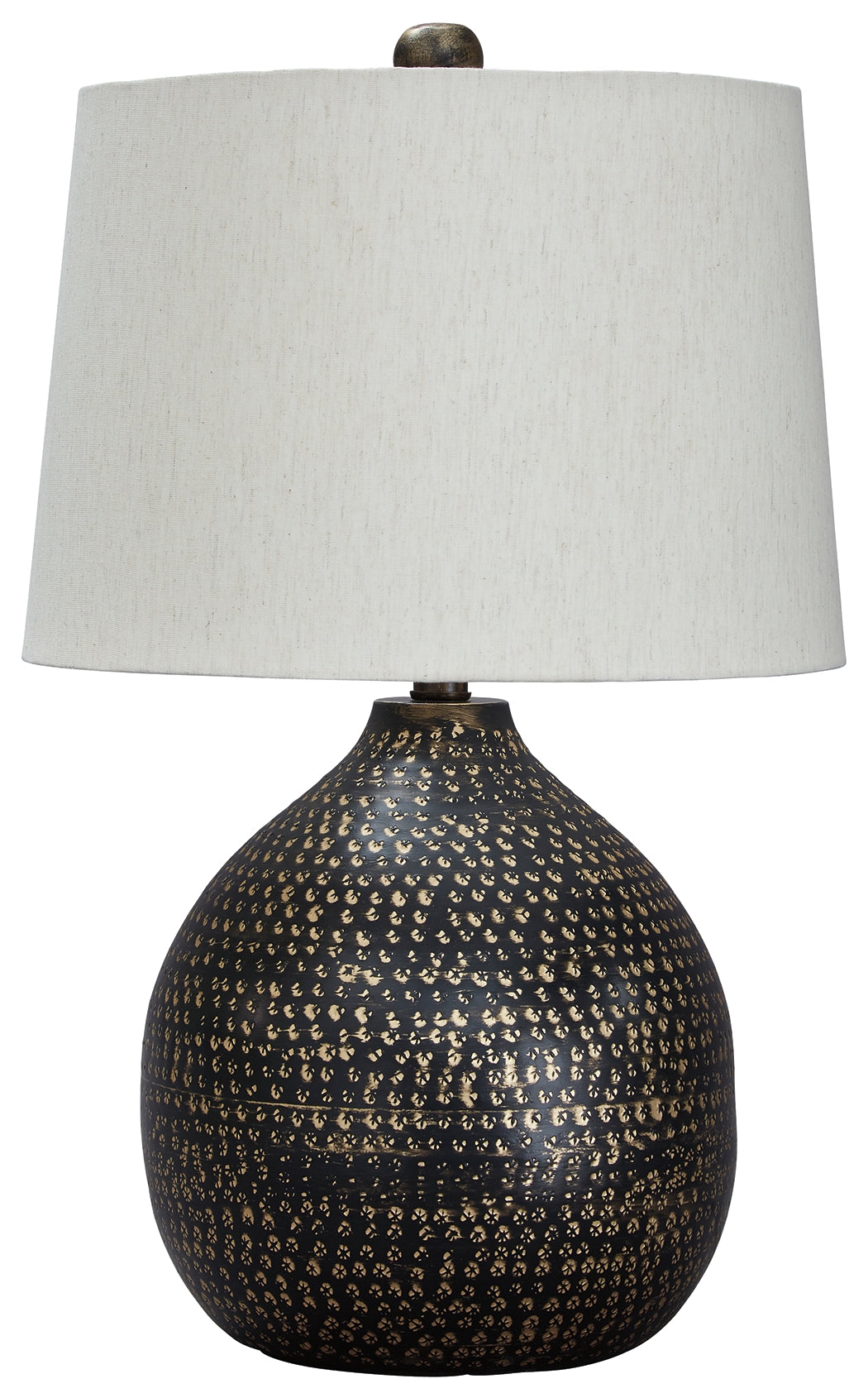 Maire Black/Gold Table Lamp (Set of 2) - Ornate Home