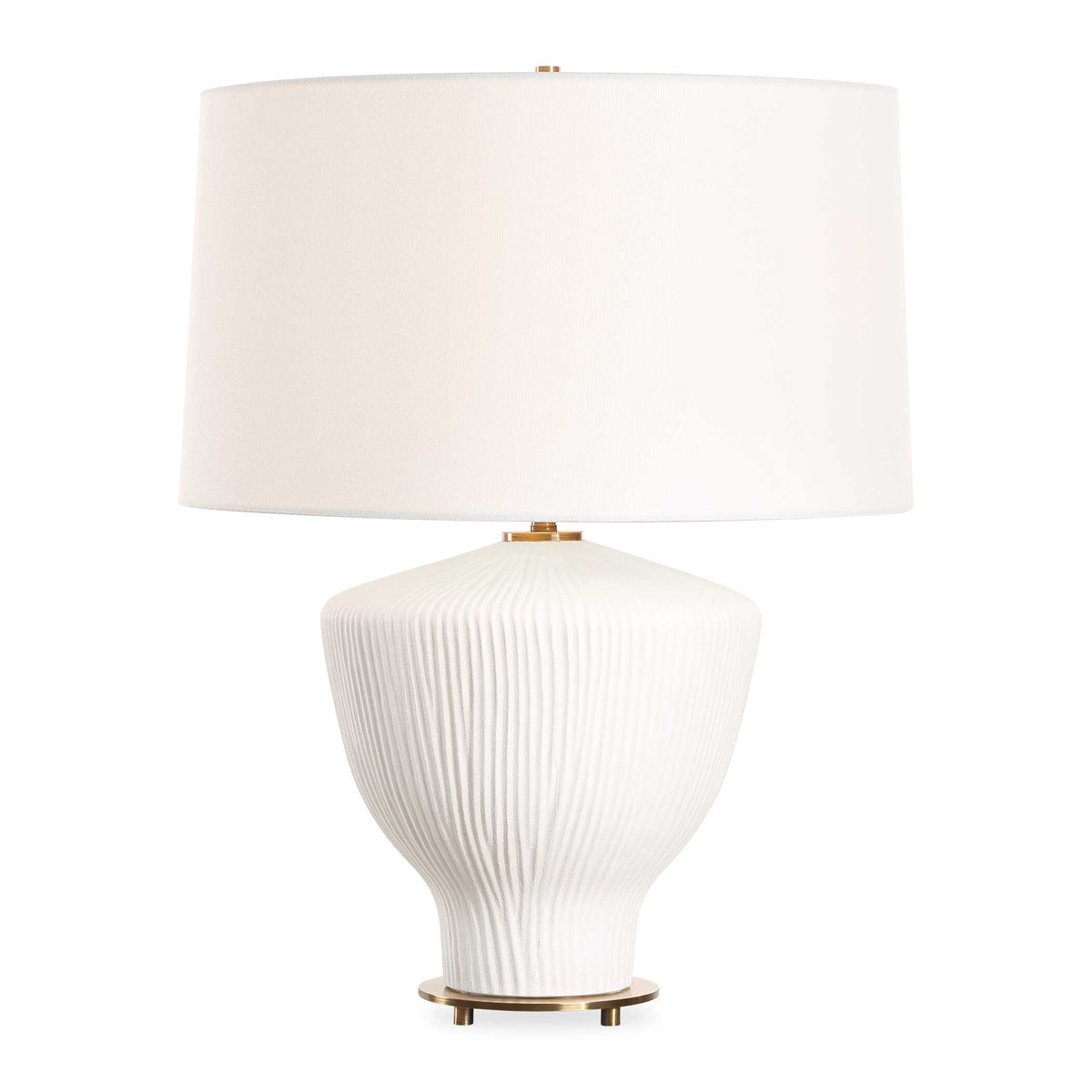 Maisie White Table Lamp - Ornate Home