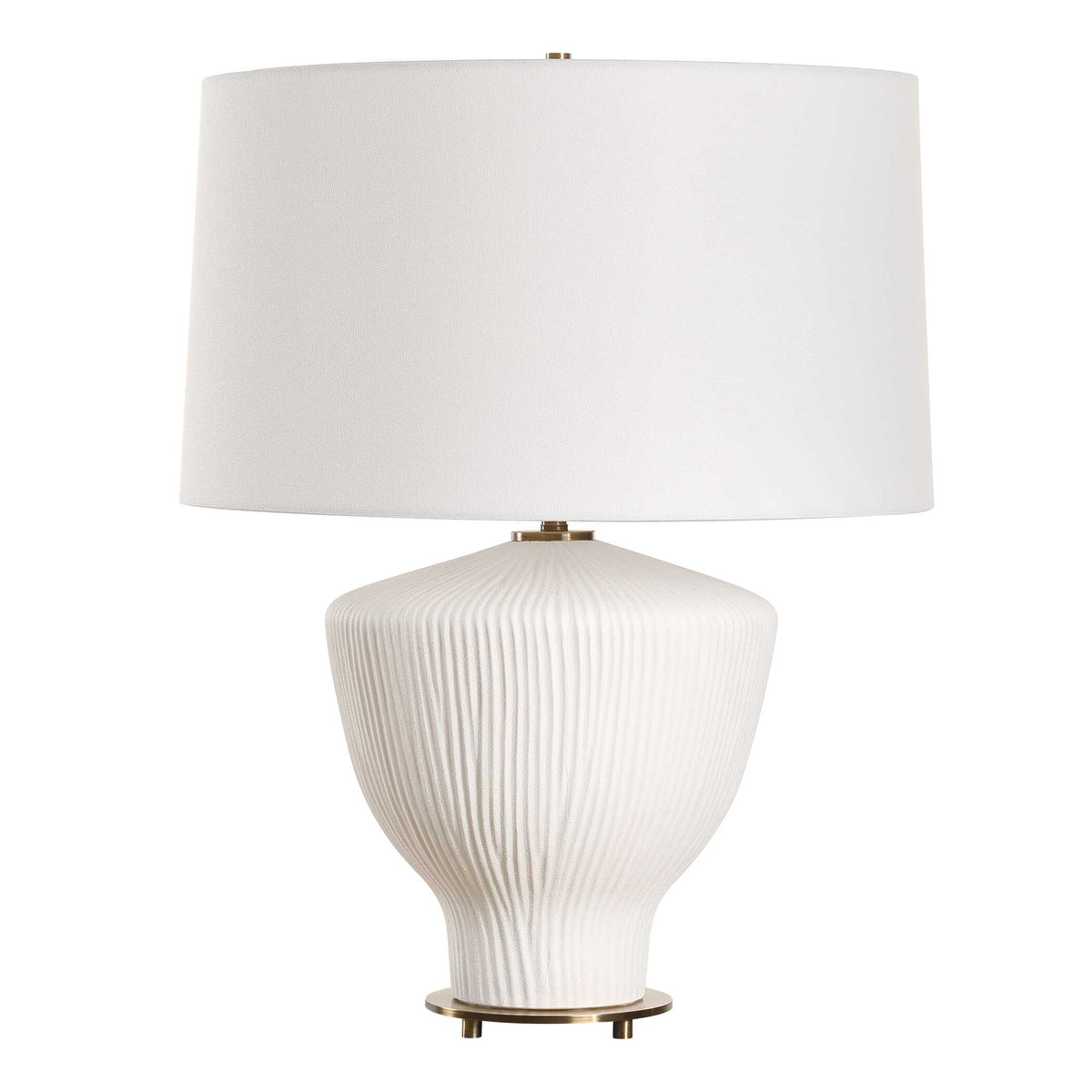 Maisie White Table Lamp - Ornate Home