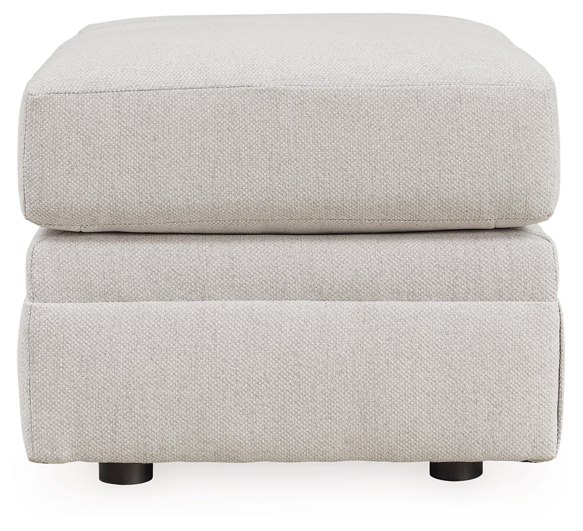 Maitelynn Chalk Ottoman - Ornate Home