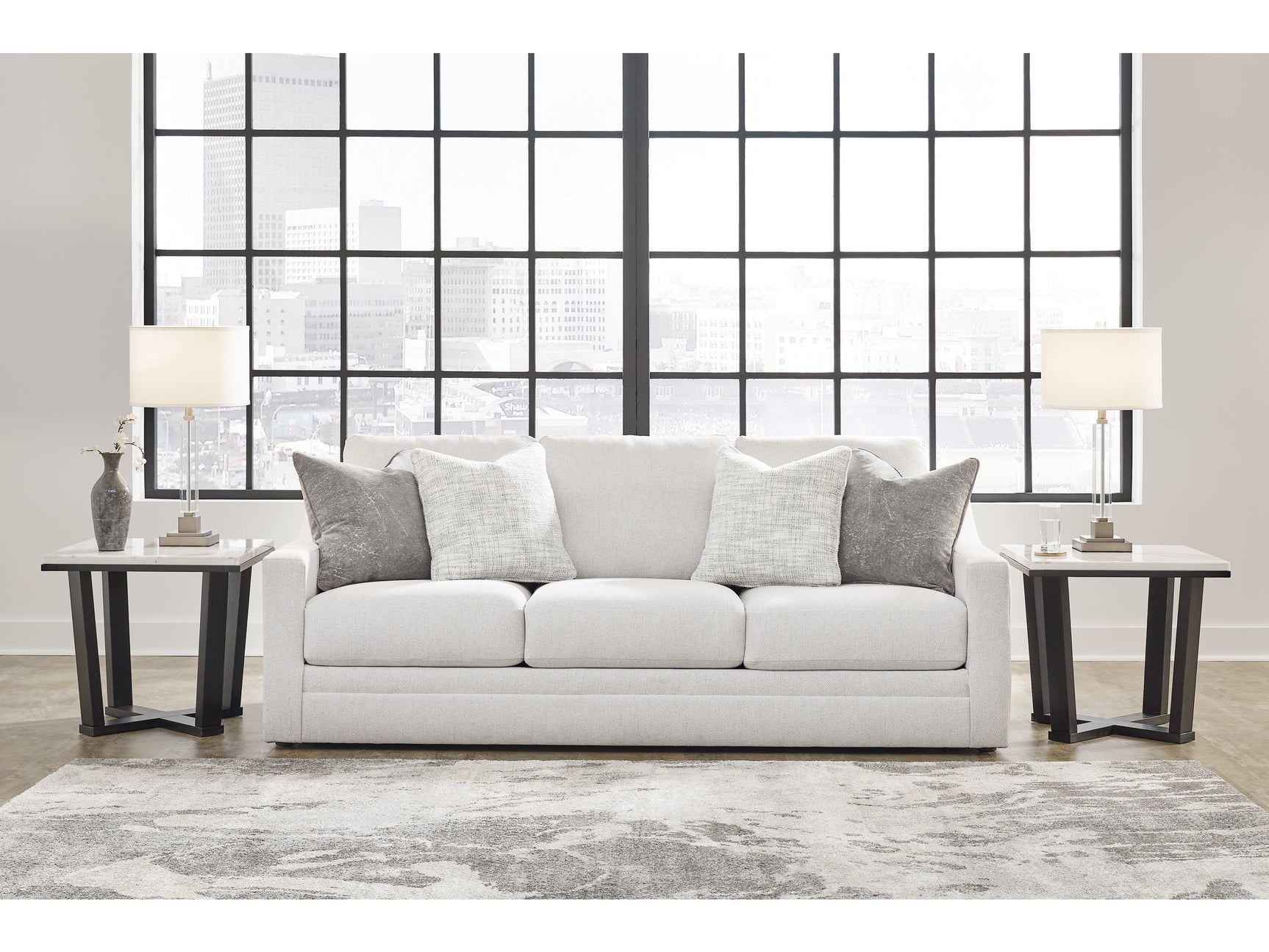 Maitelynn Chalk Sofa - Ornate Home